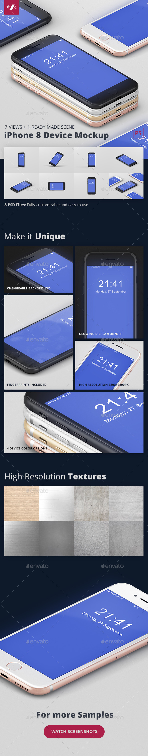 Phone 8 Mockup