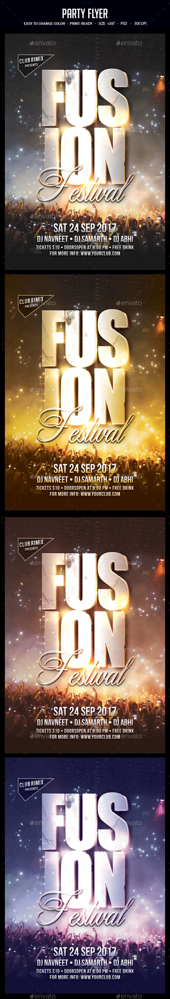 Party Flyer - Clubs & Parties Events