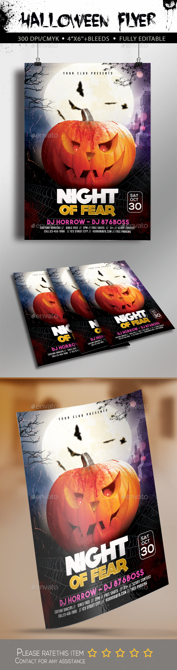 Halloween Fear Flyer