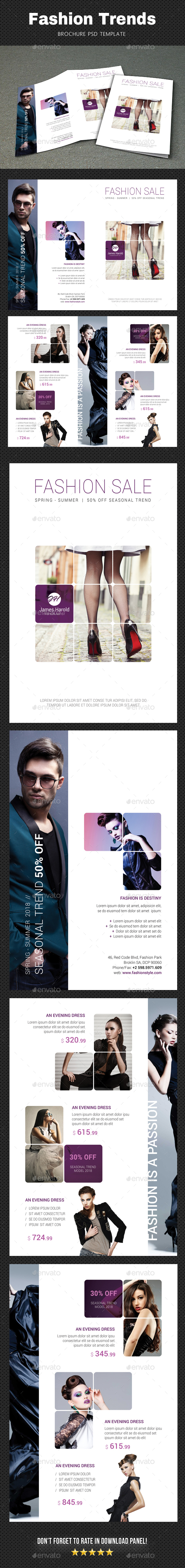 Fashion Brochure 2 - Brochures Print Templates