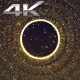 Particle Space Gold Hole - VideoHive Item for Sale