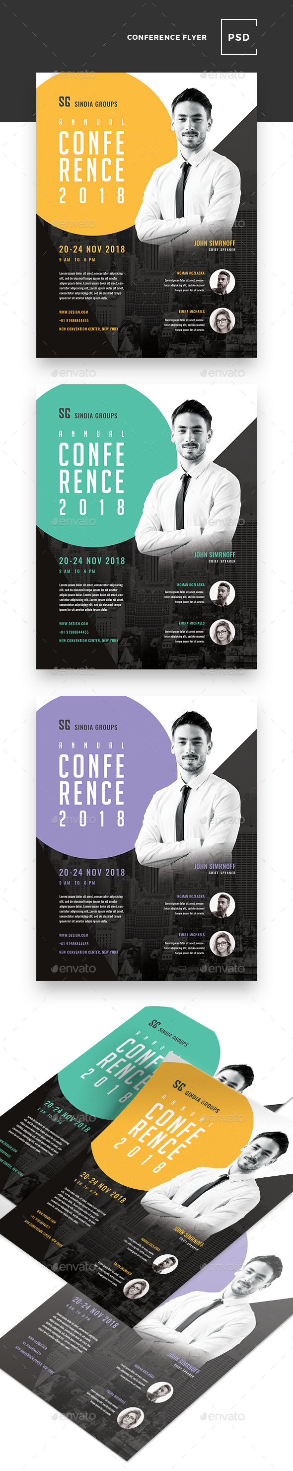 Business Conference Flyer - Corporate Flyers