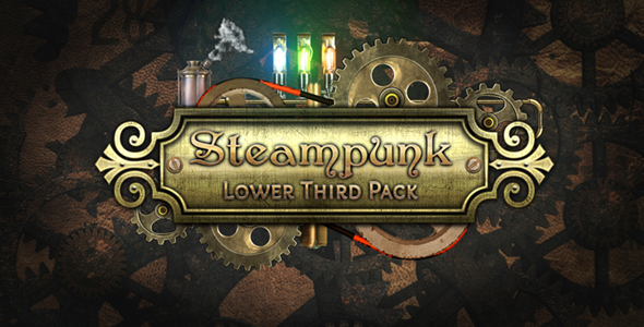 Lower Thirds - Steampunk Pack
