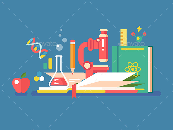 Science Tools for Education - Miscellaneous Vectors
