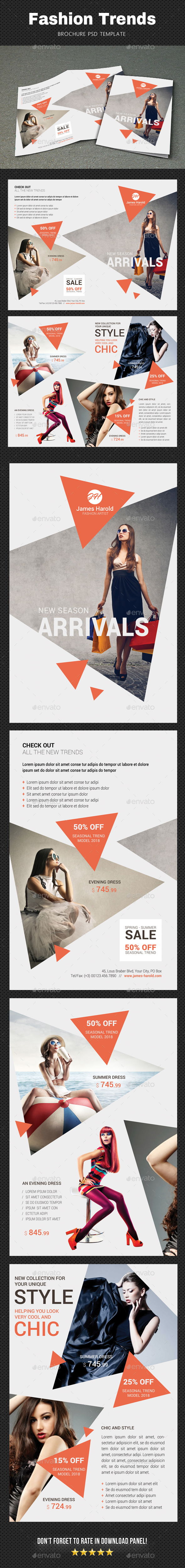 Fashion Brochure 3 - Brochures Print Templates