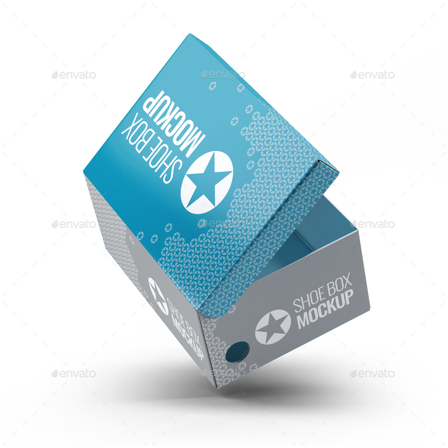 Shoe Box Mock-Up, Graphics | GraphicRiver