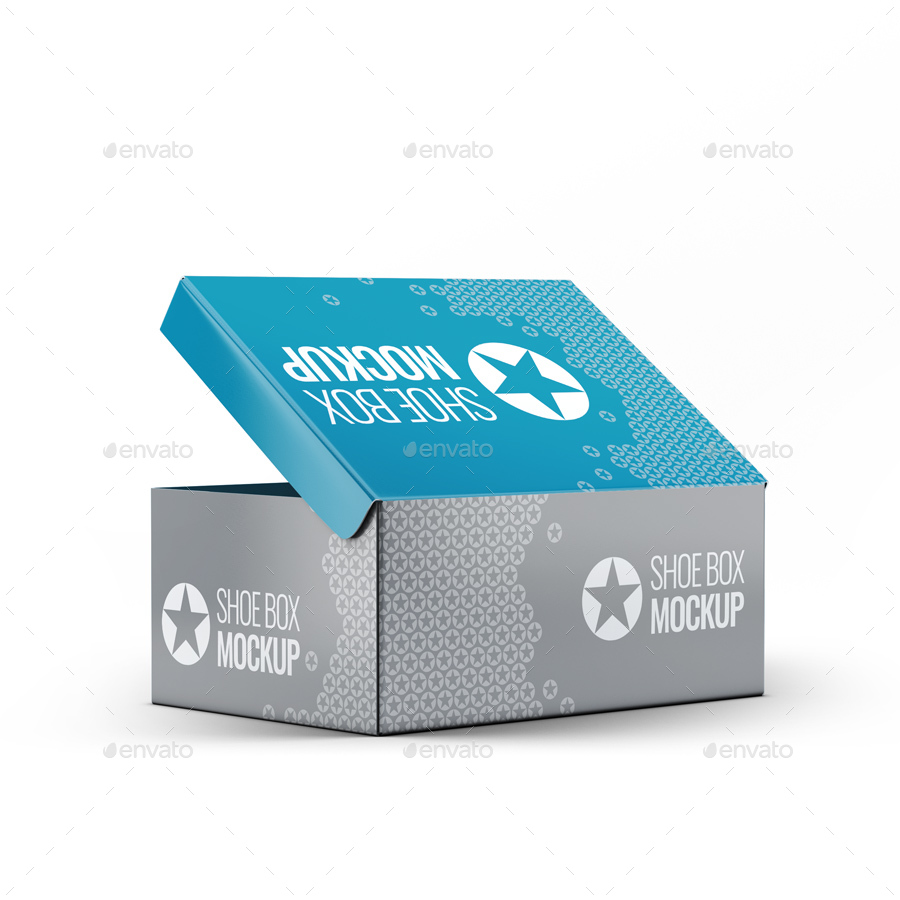 Download Shoe Box Mock Up By L5design Graphicriver