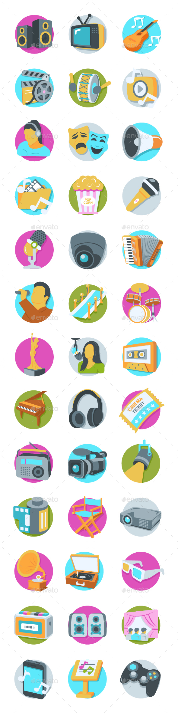 41 Multimedia Icons - Icons