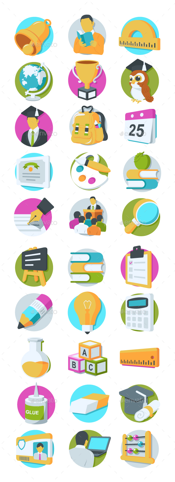 36 Education Icons - Icons