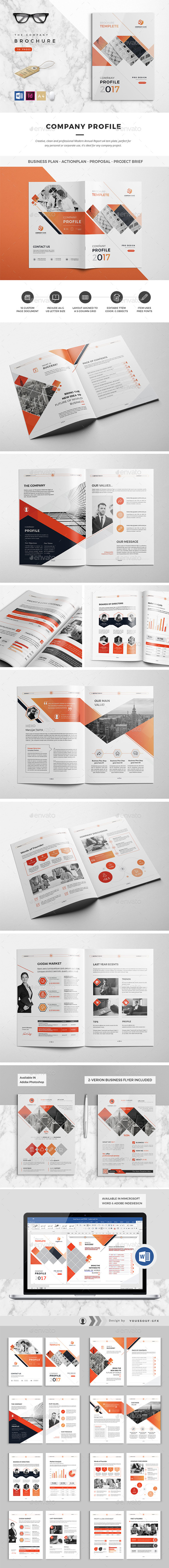 Clean Company Profile - Corporate Brochures
