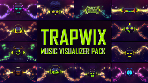 TrapWix Music Visualizer - VideoHive 20751129