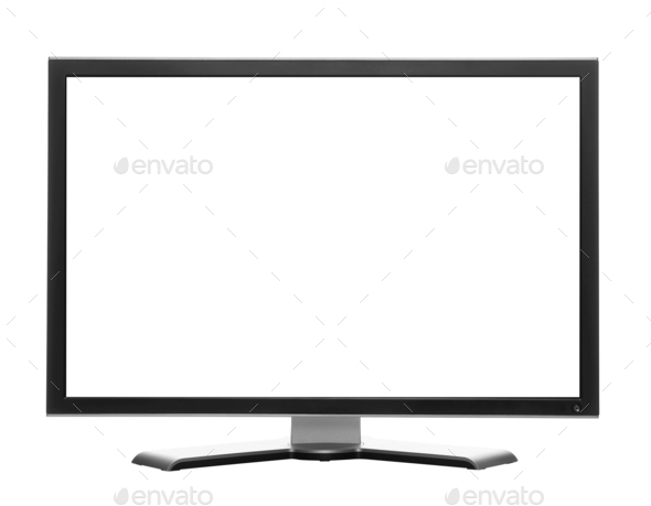 Computer monitor - Stock Photo - Images