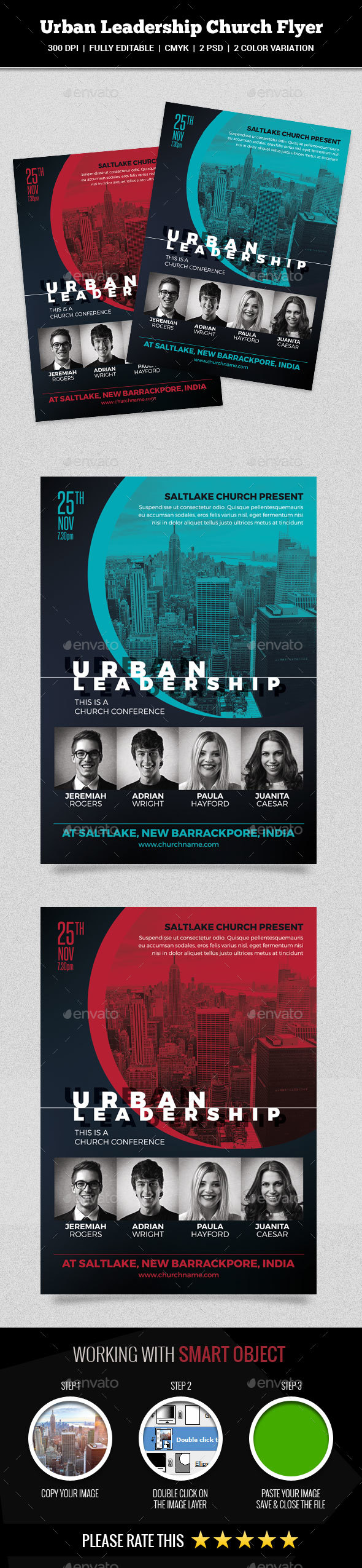 Urban Leadership Church Flyer