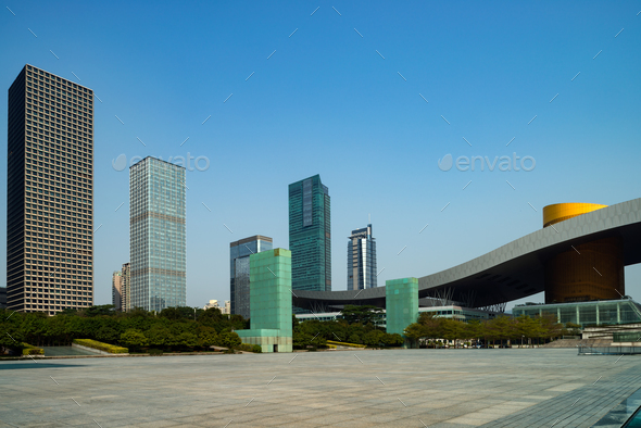 The city square - Stock Photo - Images