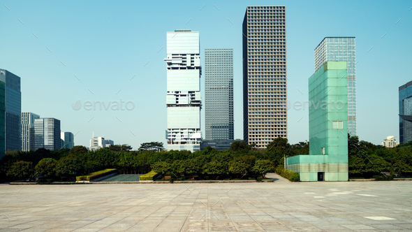 The city square - Stock Photo - Images