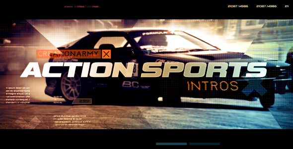 Action Sports Intro - VideoHive 20753479