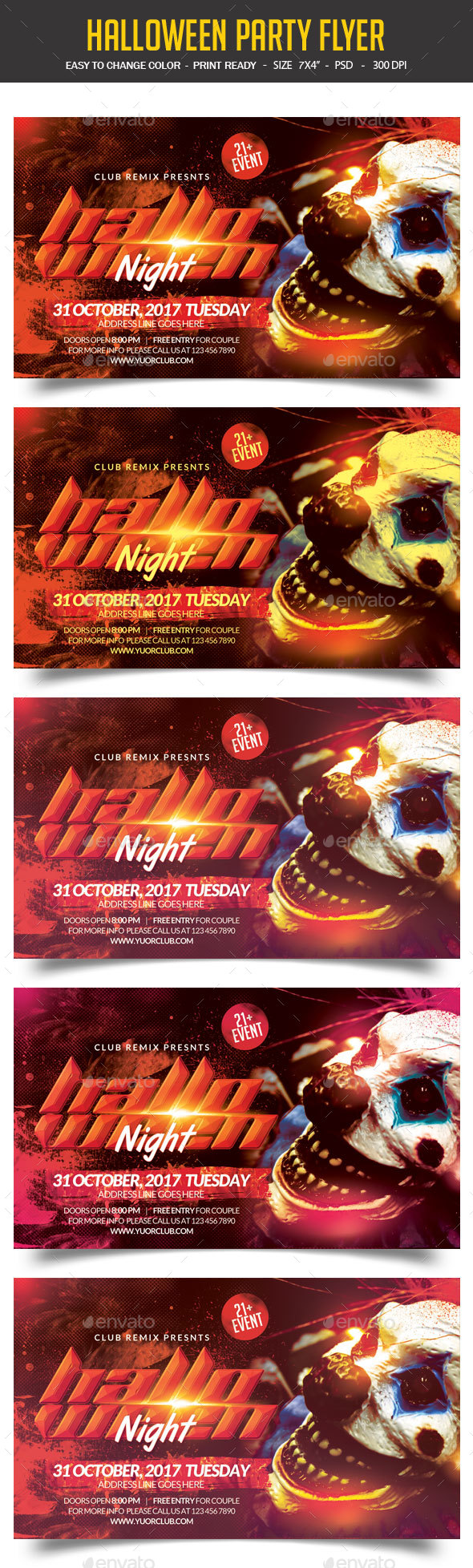 Halloween Party Flyer