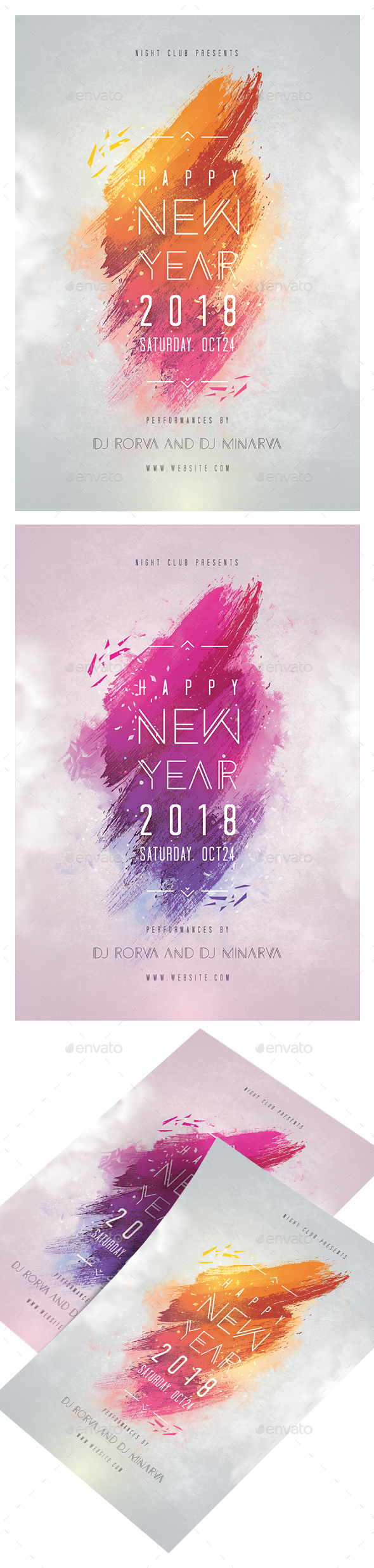 New Year Party Flyer