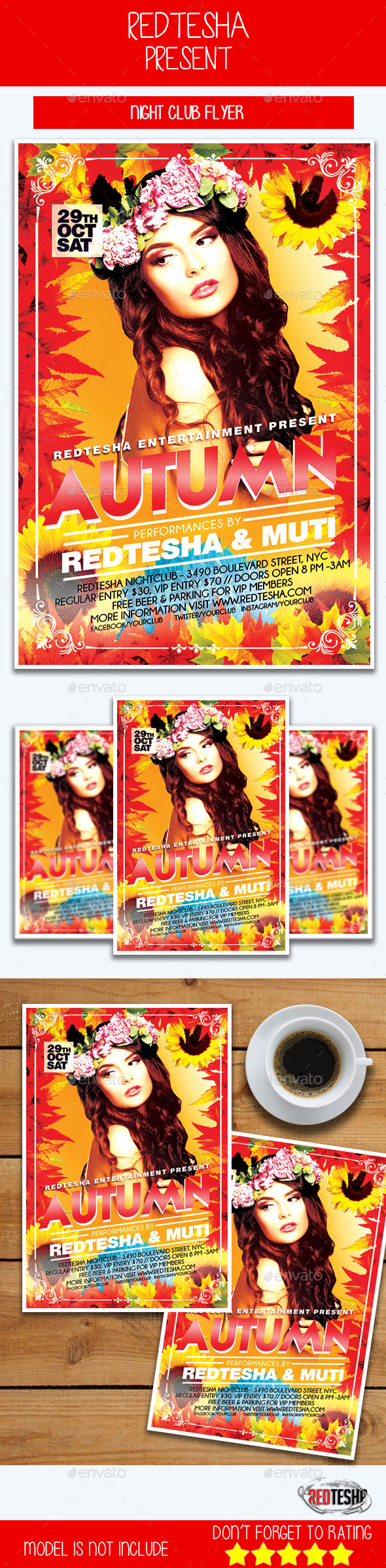 Autumn Flyer - Events Flyers