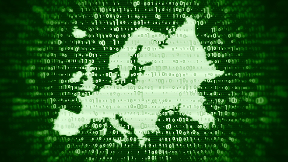 Europe Map Digital (2 in 1)