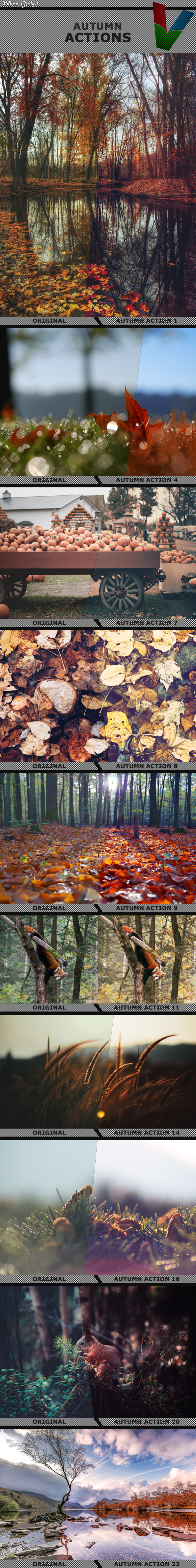 Autumn Actions 1 - Photo Effects Actions
