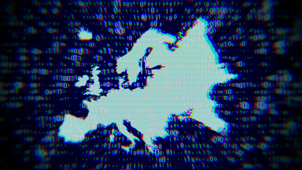Europe Map Digital 4K (2 in 1)