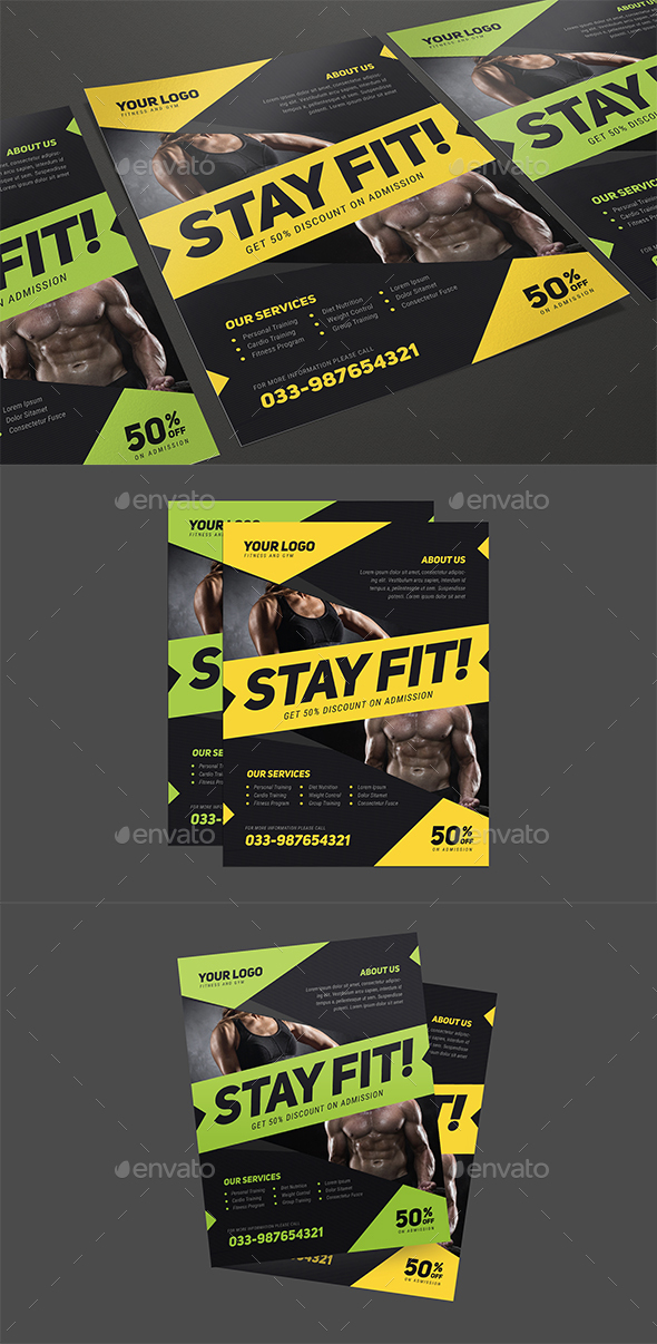 Modern Fitness Flyer