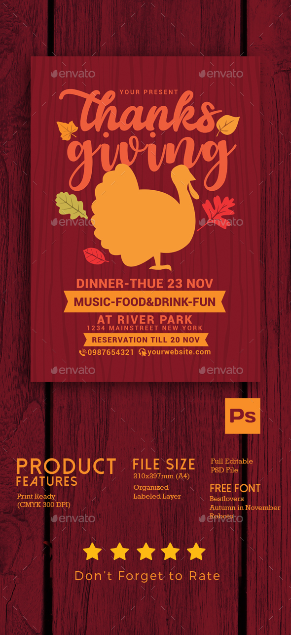 Thanksgiving Flyer