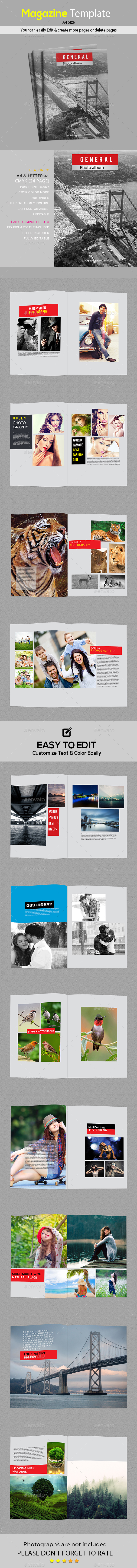 Photo Album - Photo Albums Print Templates