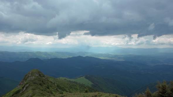 Walking Along Hiking Mountain Trail Path, People Footsteps View, Tourists, Hiking alt