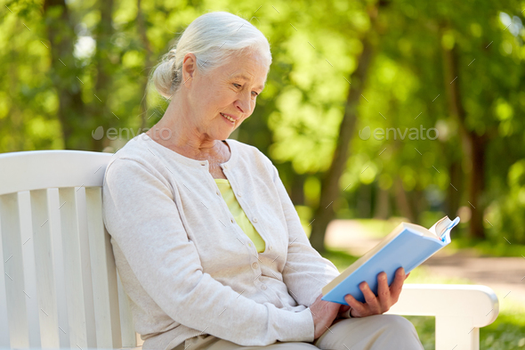 older women reading books