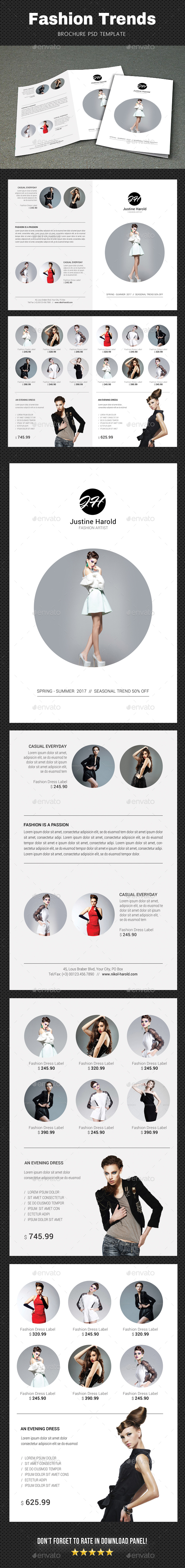 Fashion Brochure 5 - Brochures Print Templates
