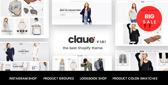 ThemeForest Claue Clean Minimal Shopify Theme 20548623 ThemeForest Claue Clean Minimal Shopify Theme 20548623