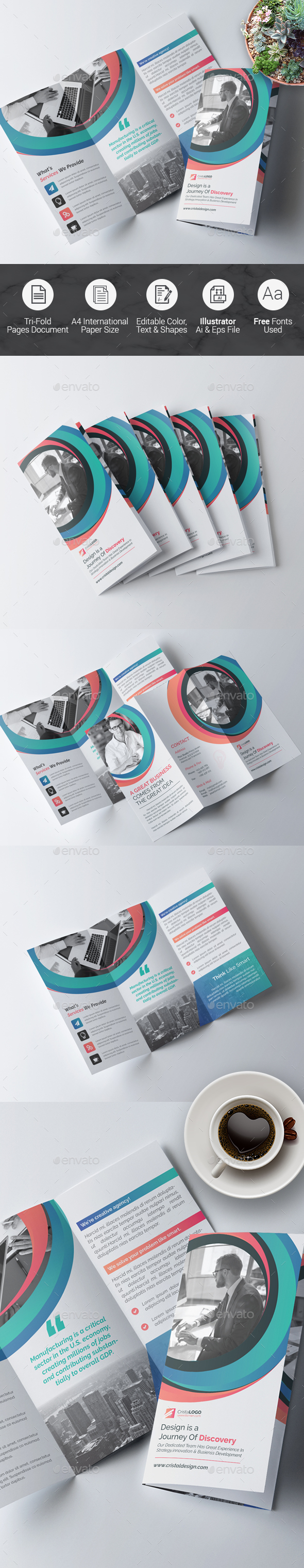 Tri fold Multipurpose Brochure - Corporate Brochures