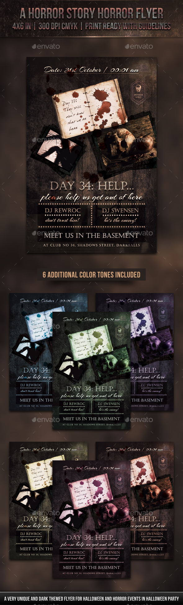 A Horror Story Horror Flyer - Miscellaneous Events