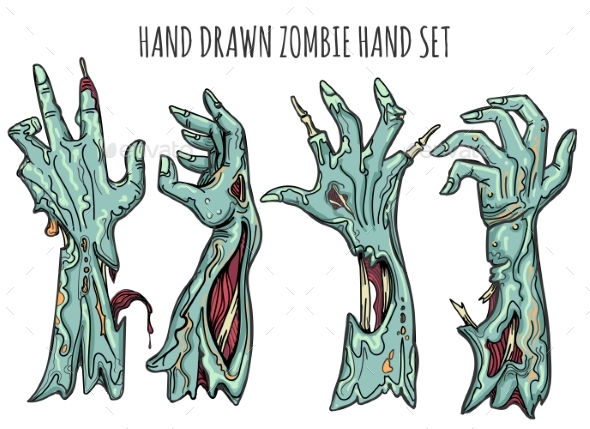 Zombie Hand Cartoon » Tinkytyler.org - Stock Photos & Graphics