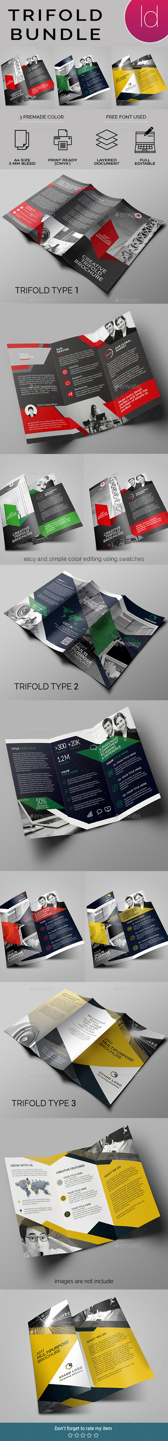 Trifold Bundle - Corporate Brochures