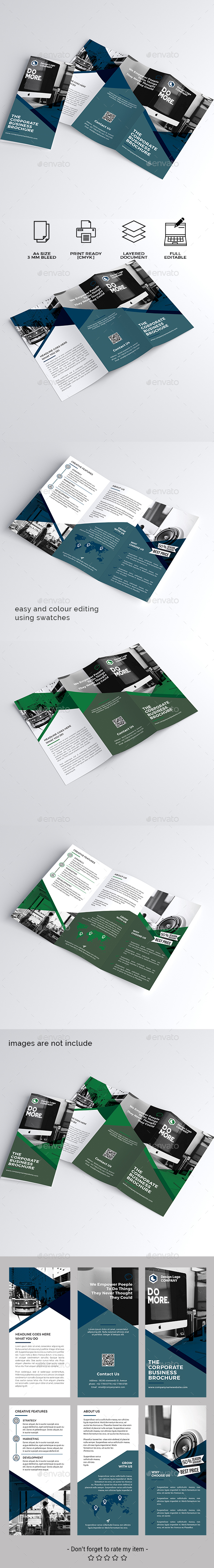 Trifold Brochure - Corporate Brochures