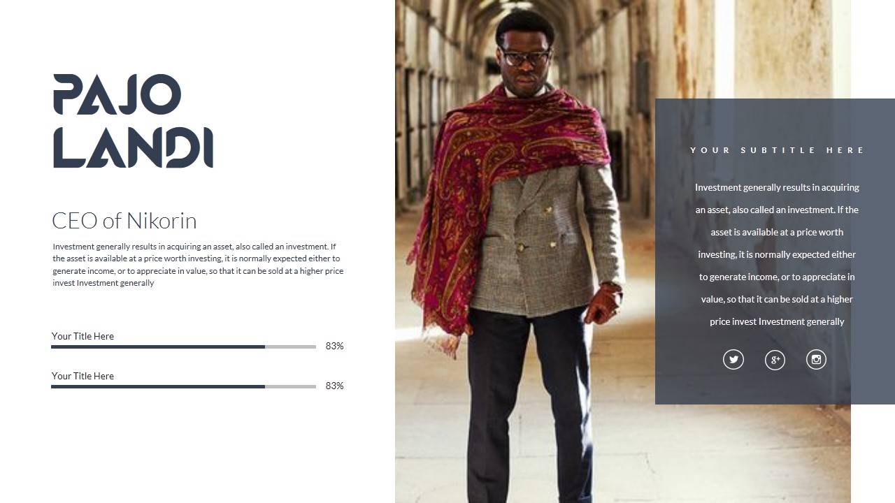 Wakanda Creative Template, Presentation Templates | GraphicRiver