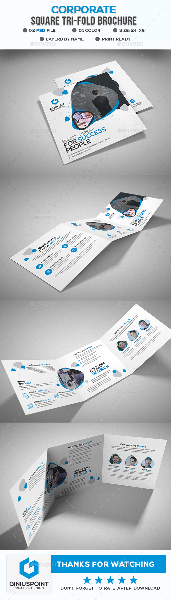 GraphicRiver Corporate Square Tri-Fold Brochure 20766685 GraphicRiver Corporate Square Tri-Fold Brochure 20766685