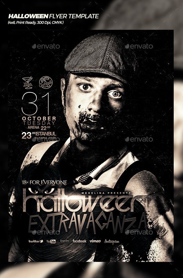 Halloween - Trick or Treat Flyer Template