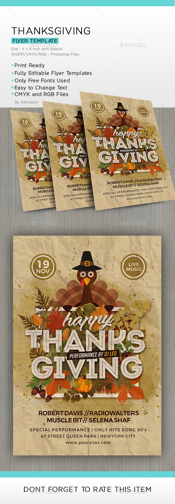 Thanksgiving Flyer