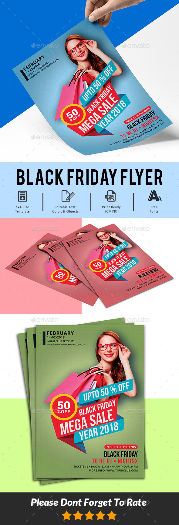 Black Friday Flyer Templates