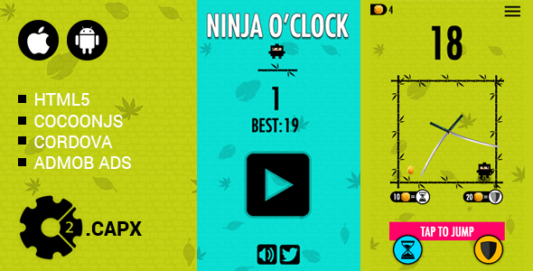 Ninja OClock - CodeCanyon 20770587