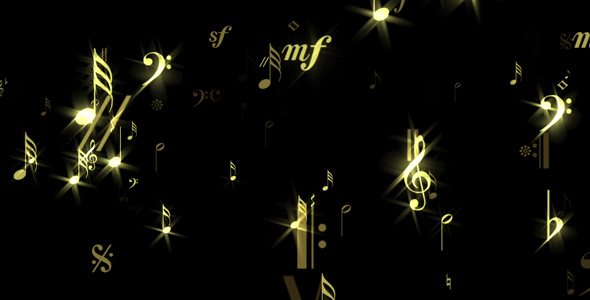 Music Notes - Sparkling Flow alt