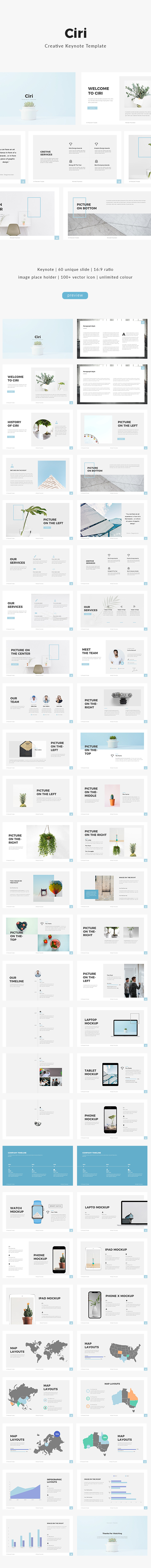 Ciri Keynote Template - Keynote Templates Presentation Templates