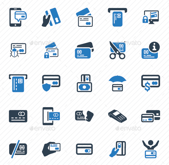 GraphicRiver Credit Card Icons Blue Version 20772227 GraphicRiver Credit Card Icons Blue Version 20772227