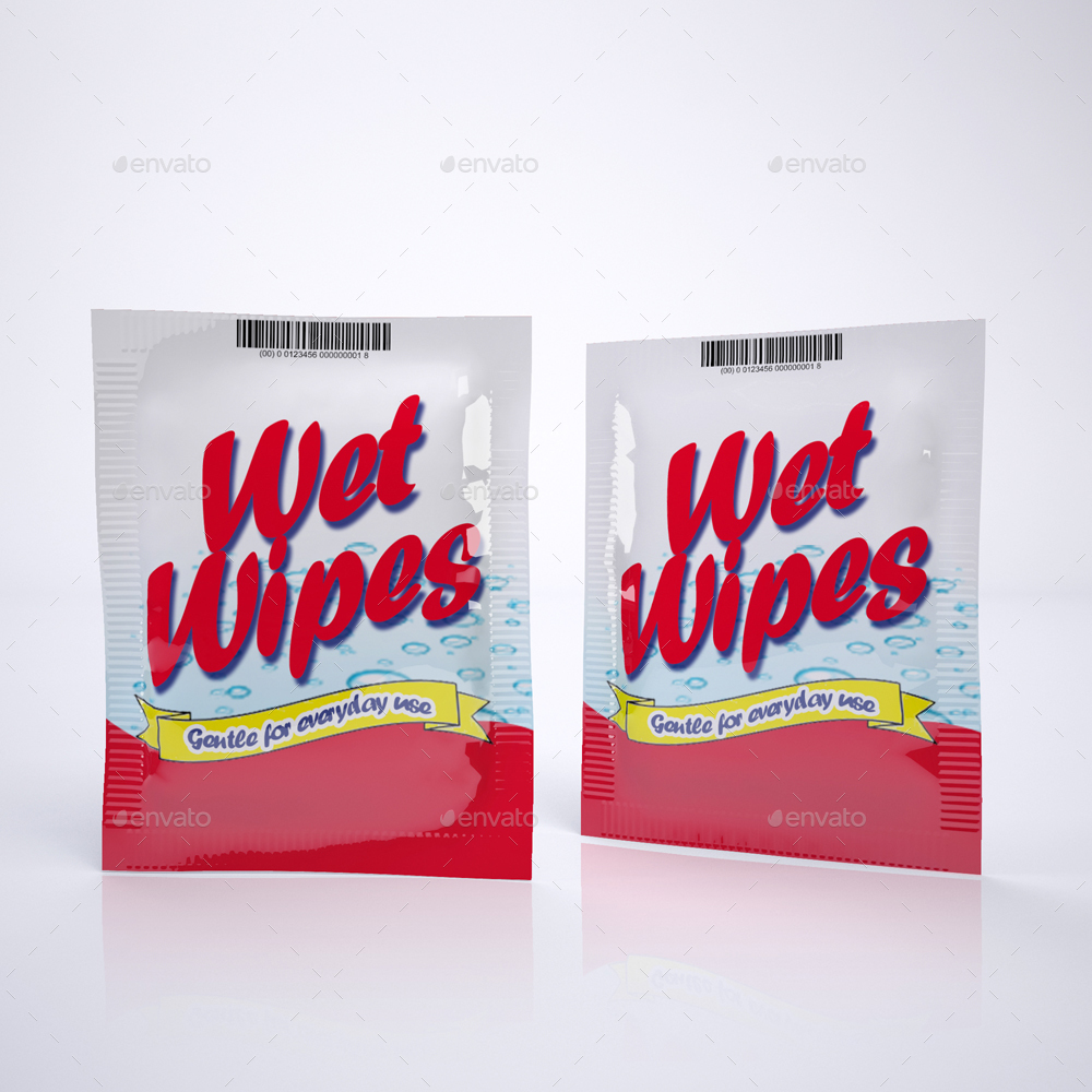 Download Wet Wipes Mock-Up by Sanchi477 | GraphicRiver