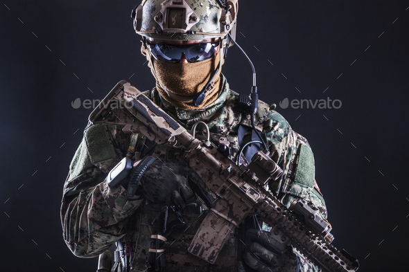 Special Forces Operator - Stock Photo - Images
