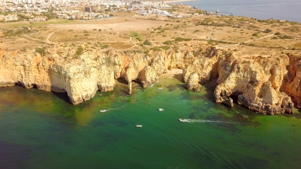 Breathtaking View of Tropical Coast, Stock Footage | VideoHive